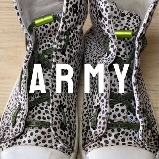 army lacing methode rijgen veters in schoenen doen