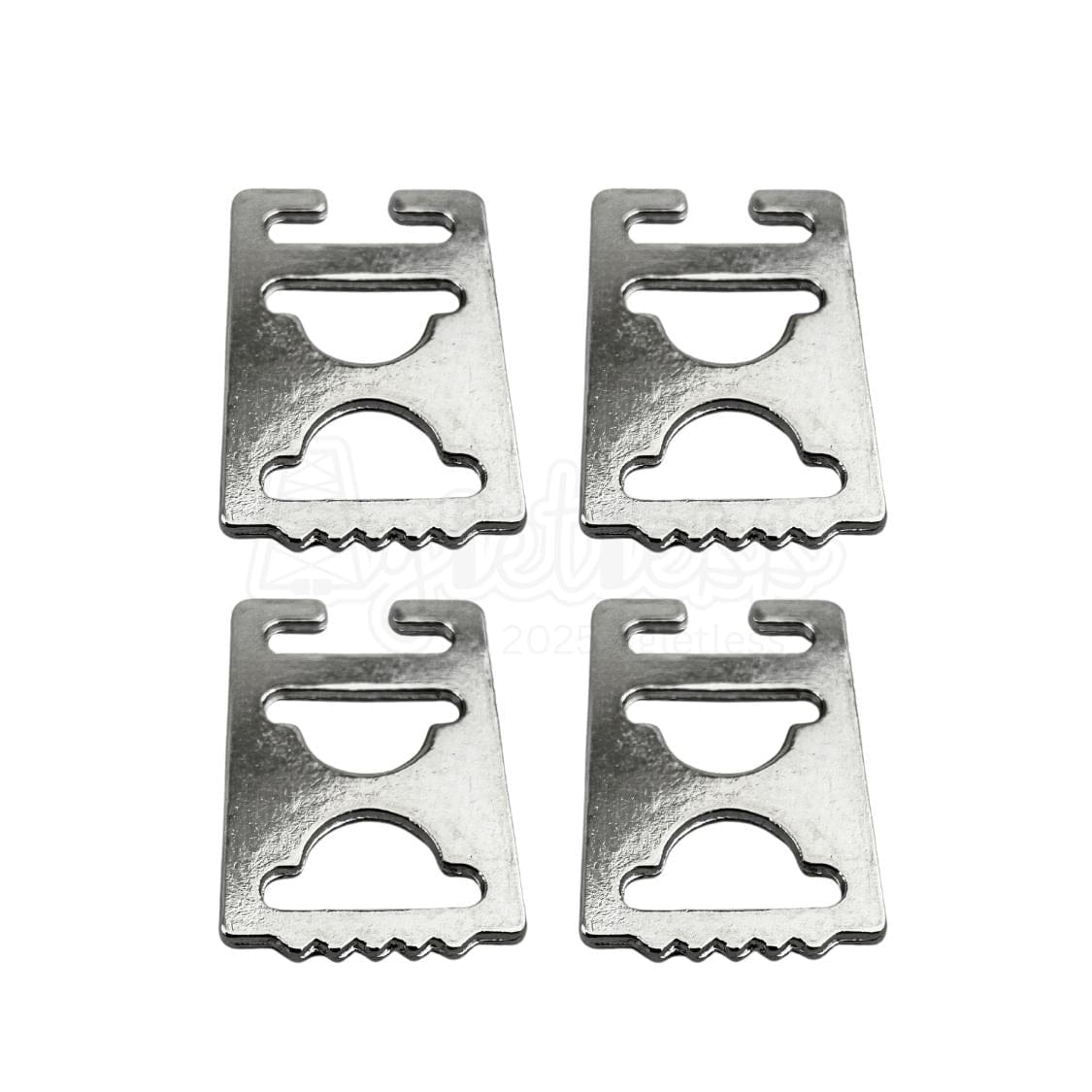 Elastische veters clipjes sluiting geschikt voor elastische veters van 5 tot 9 mm breed