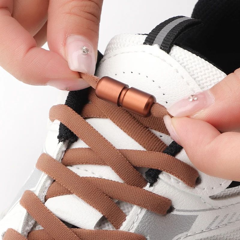 No tie shoelaces 5 mm lock