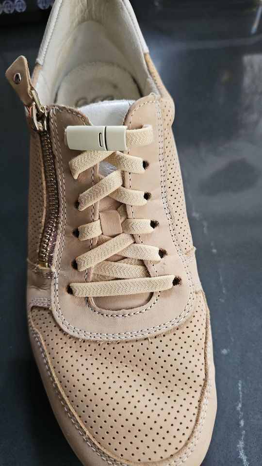  Platte 8mm magneet beige elastische veters ervaring