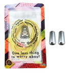 Elastische veters zonder strikken driehoek 3mm capsule sluiting wit geel fluorescerend groen in luxe verpakking