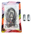 Elastische veters zonder strikken glitter 6mm capsule sluiting regenboog in luxe verpakking