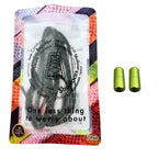 Elastische veters zonder strikken reflecterend 7mm capsule sluiting mosgroen in luxe verpakking