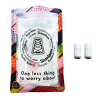 Elastische veters zonder strikken rond 5mm capsule sluiting wit in luxe verpakking