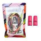 Elastische veters zonder strikken tie-dye 9mm magnetische sluiting driekleurig poeder in luxe verpakking