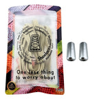 Elastische veters zonder strikken vintage 8mm capsule sluiting beige in luxe verpakking