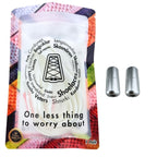 Elastische veters zonder strikken vintage 8mm capsule sluiting wit in luxe verpakking